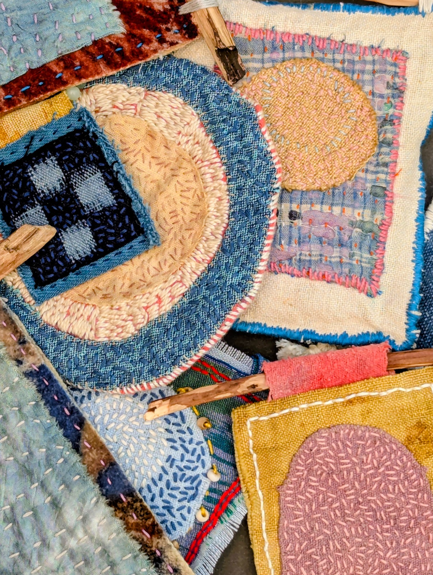 SLOW STITCHED TALISMAN WORKSHOP