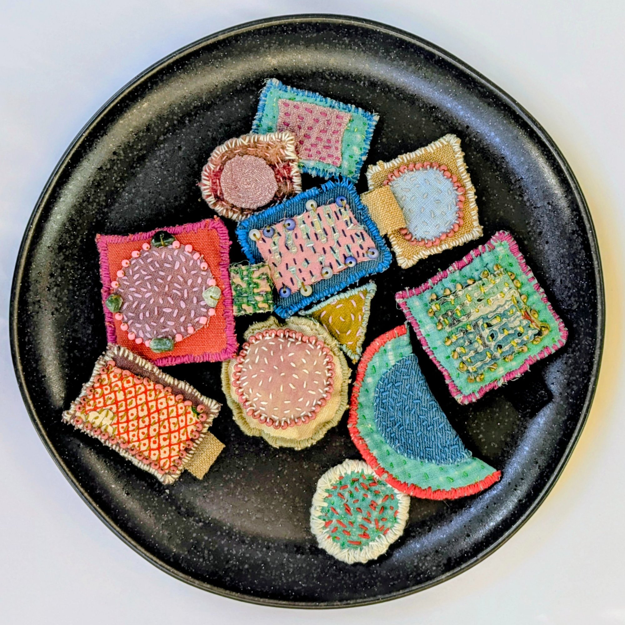 SLOW STITCHED NECKLACE: REIMAGINING TEXTILE WASTE