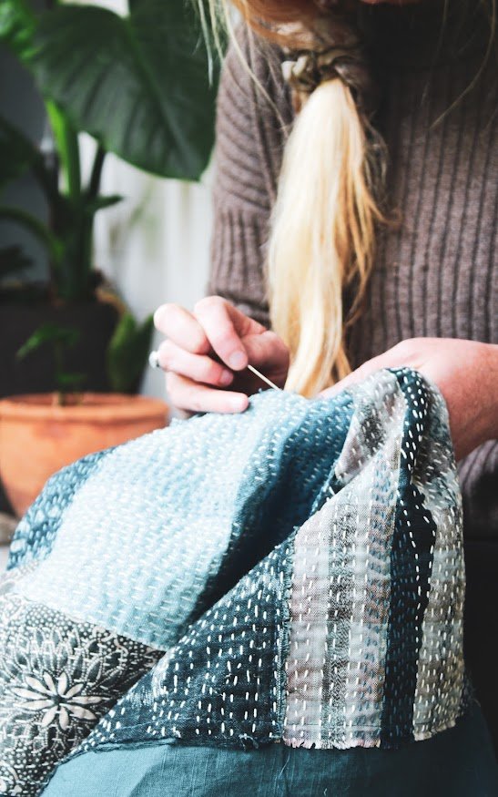 Slow stitch process
